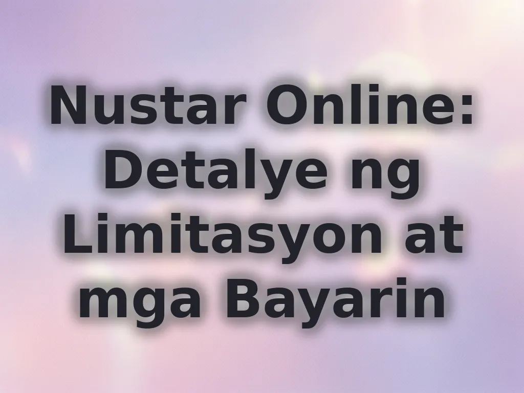 Payment limits guide